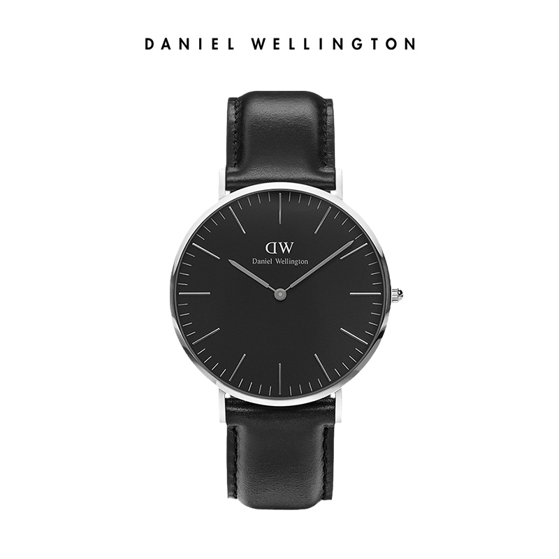 DanielWellington DW Men's Watch, Classic Leather Simple Fashion European And American Quartz Wristwatch, Birthday Gift for Boyfriend, DW133