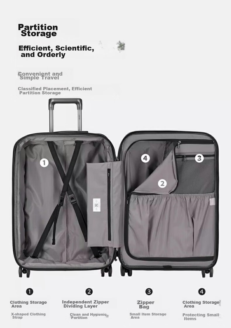 DELSEY Luggage Suitcase, 20-Inch Carry-On, Spinner Wheels, Travel Case with Password Lock 9