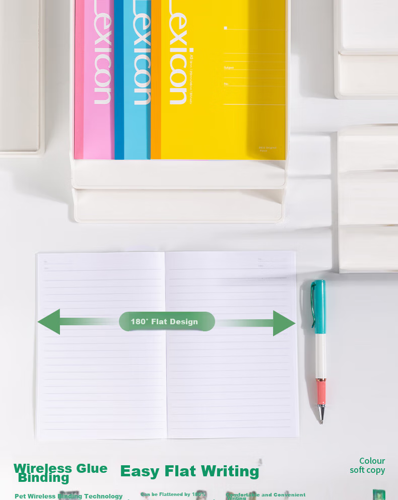 Deli 12 A5 Notebooks, 30 Sheets Each, Wirebound Soft Cover, Memo Pads/work Notebooks/diaries, Stationery Office Supplies, 7667 12