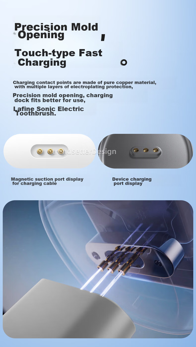 Chaofan Compatible with Laifen Electric Toothbrush Charging Cable, USB-A Magnetic Charging Cable, Laifen Next Generation Vibration Scanning Toothbrush Power Adapter Cable, Power Cord 4
