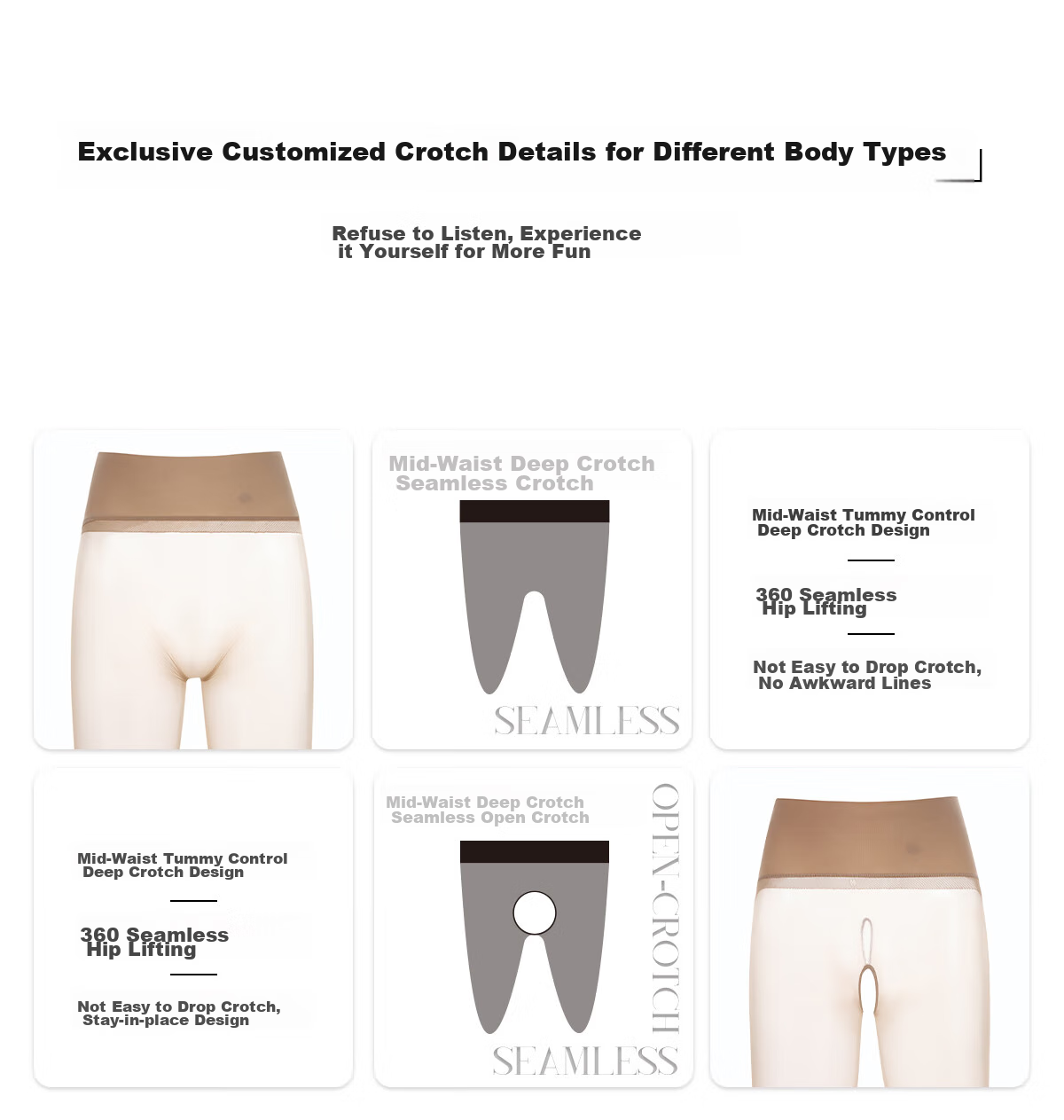 Limerence M [0.01] Mid-Rise Thigh-High Stockings Ultra-Sheer Sexy Transparent Pantyhose Black Seamless Crotch XL Size 8