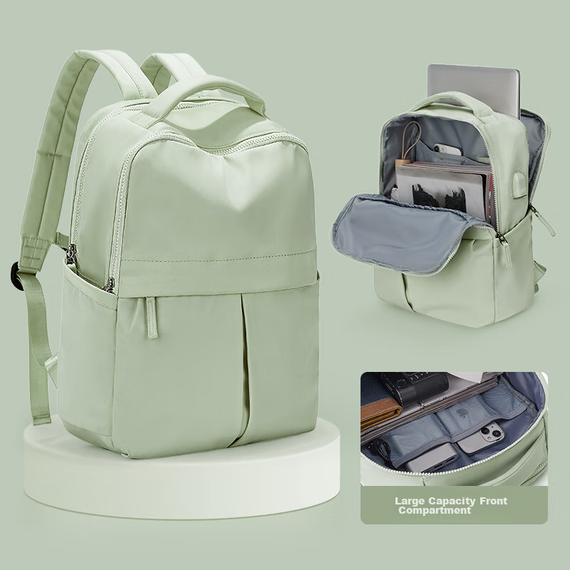 Landcase Travel Bag, Large Capacity Backpack for Women, Multifunctional Shoulder Bag, Short-Distance Luggage Bag, Fitness Bag for Men, 8060 Gree