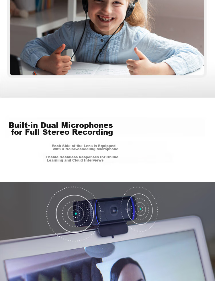 Logitech C920 Pro Enterprise-Grade HD Webcam for Computer, Live Streaming Camera for Influencers, Built-In Microphone [Order Bonus] 8