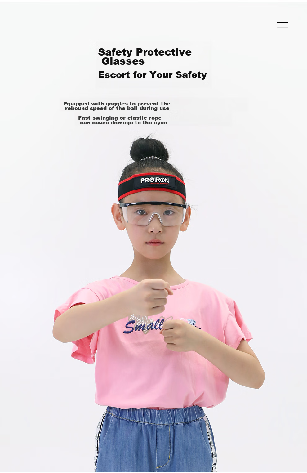 PROIRON Puli'ai Boxing Speed Ball Reaction Ball Training Device Head-Mounted Rebound Children's Boxing Trainer 3-Ball Model 13