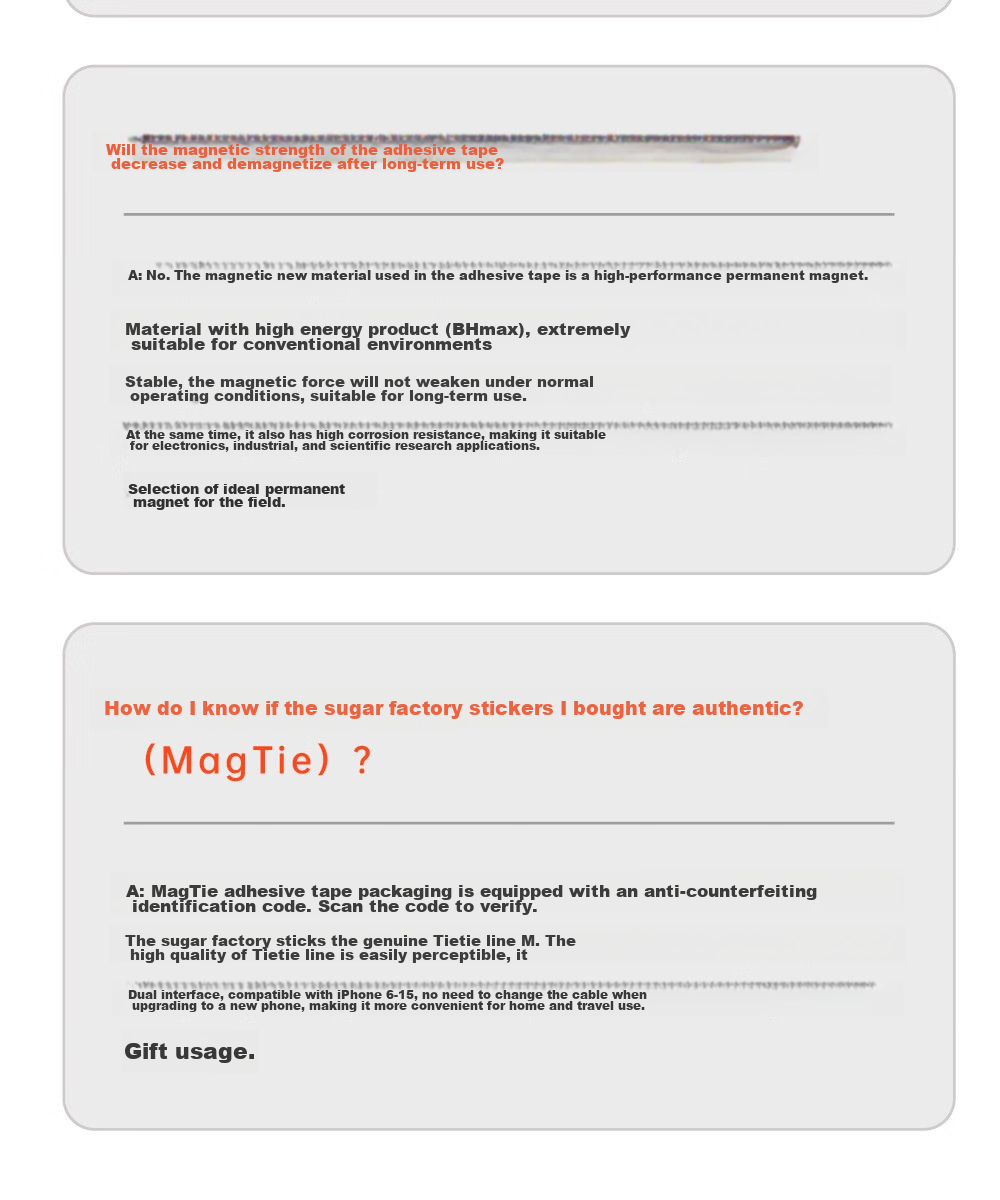 CANDYSIGN MagTie Full Magnetic Cable, 100W USB-C to Apple IPhone Charging Cord, Data Cable, 5A Fast Charging Type-C for IPad And Laptops 40