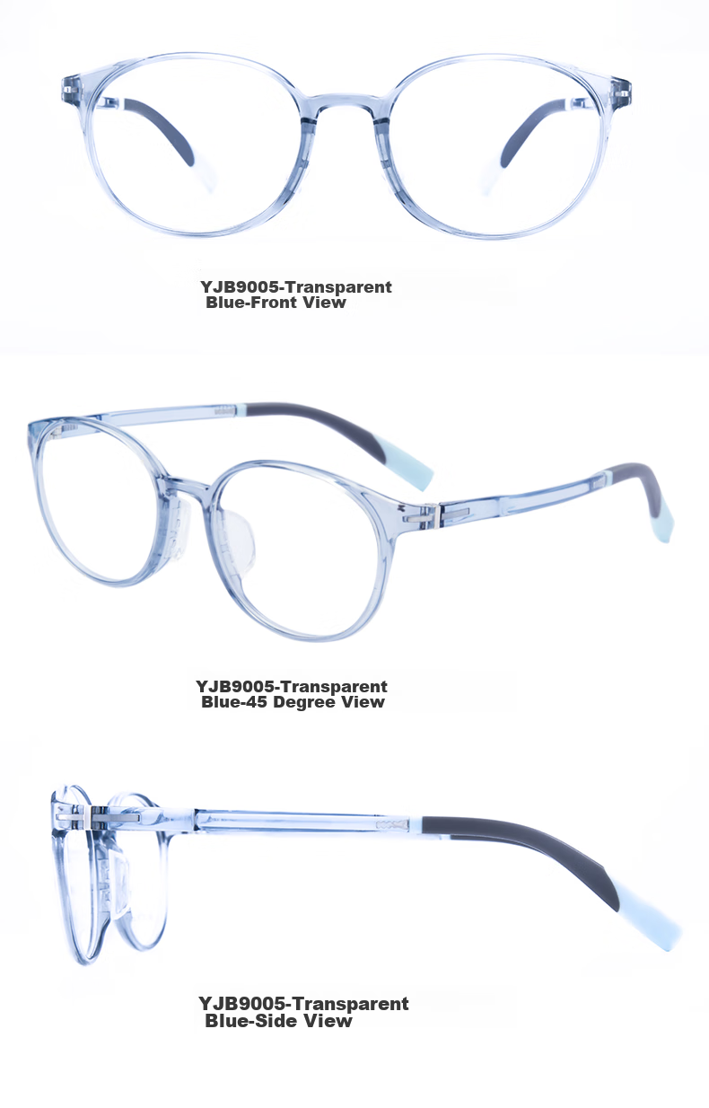 Yanjingbang Anti-Blue Light Radiation Children's Eyeglass Frames, Lightweight Comfortable Non-Prescription Glasses YJB9005 13