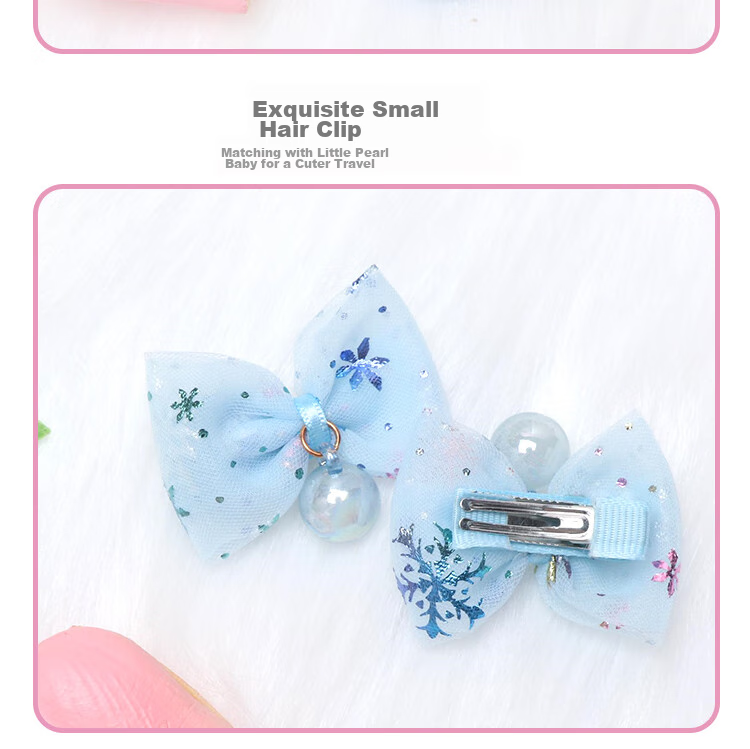 Disney Children's Jewelry Gift Box Set, Girls' Birthday Present, Princess Pretend Play Toys, Frozen DIY Handmade Beading 6