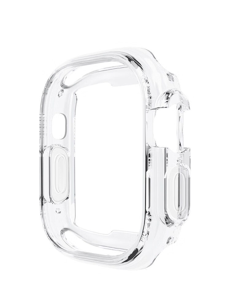 Watchbond Compatible with IWatch Ultra 2 Protective Case, Apple Watch Ultra 3 Protective Cover, Apple Watch Ultra 4 Semi-Enclosed Hard Shell, Starlight Color, 49mm, Shockproof And Scratch-Resistant 2