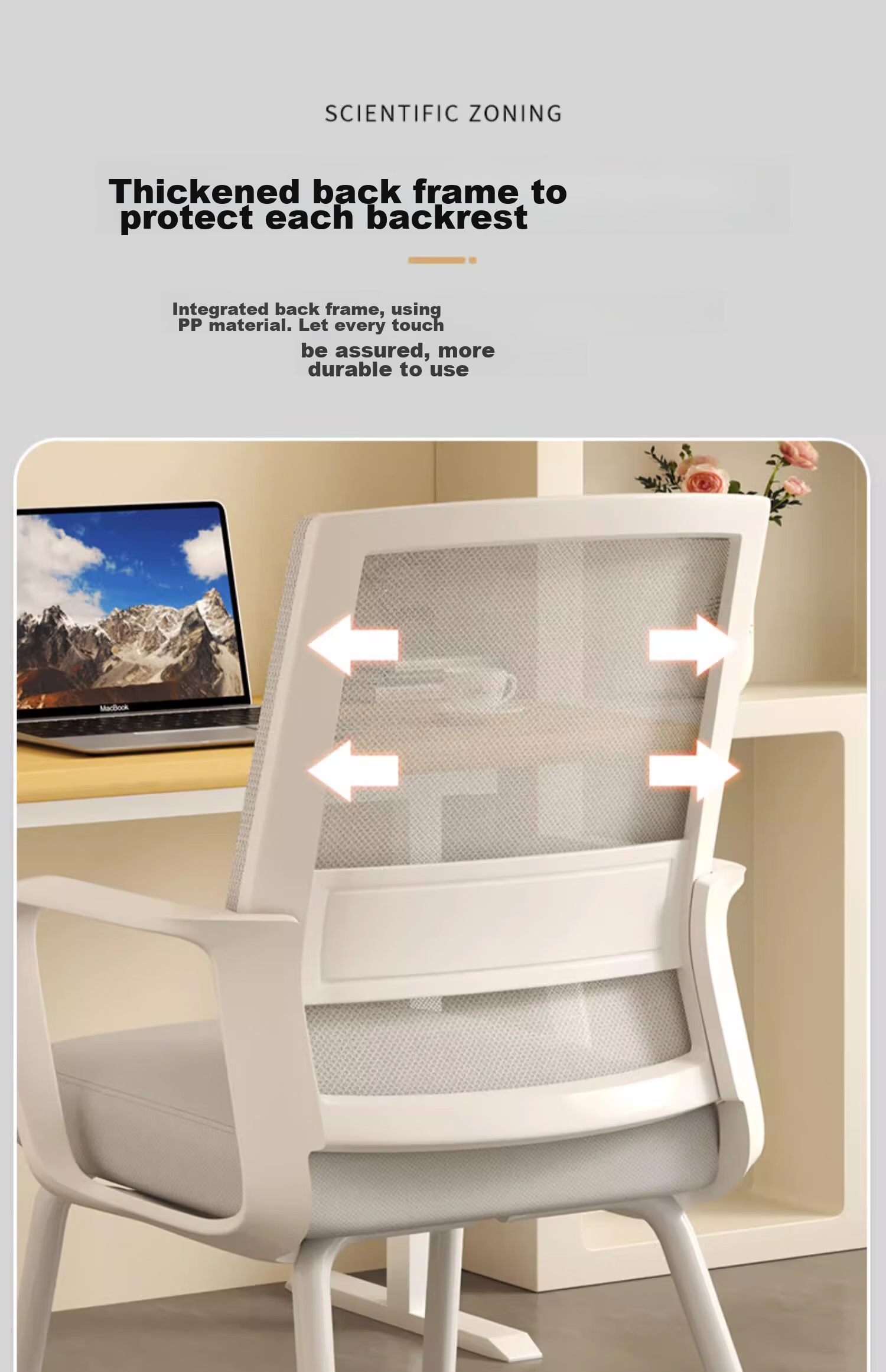 Yilinju Gaming Chair, Ergonomic Chair, Computer Chair, Office Chair, Executive Chair, Long-Sitting Chair with Backrest 16