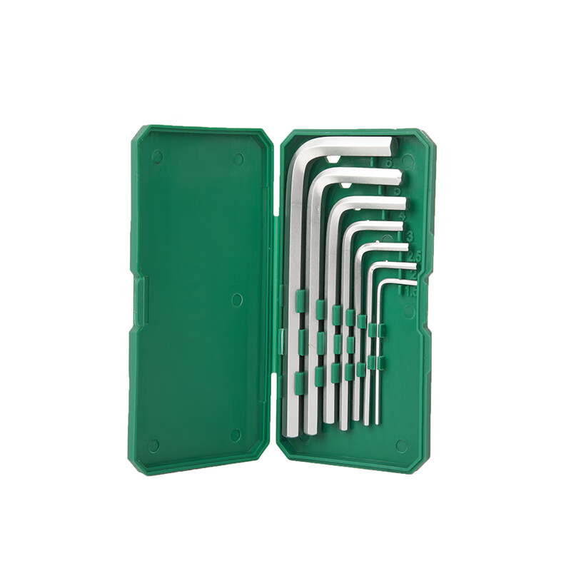 SATA 7-Piece Flat Head Hex Key Set 05562
