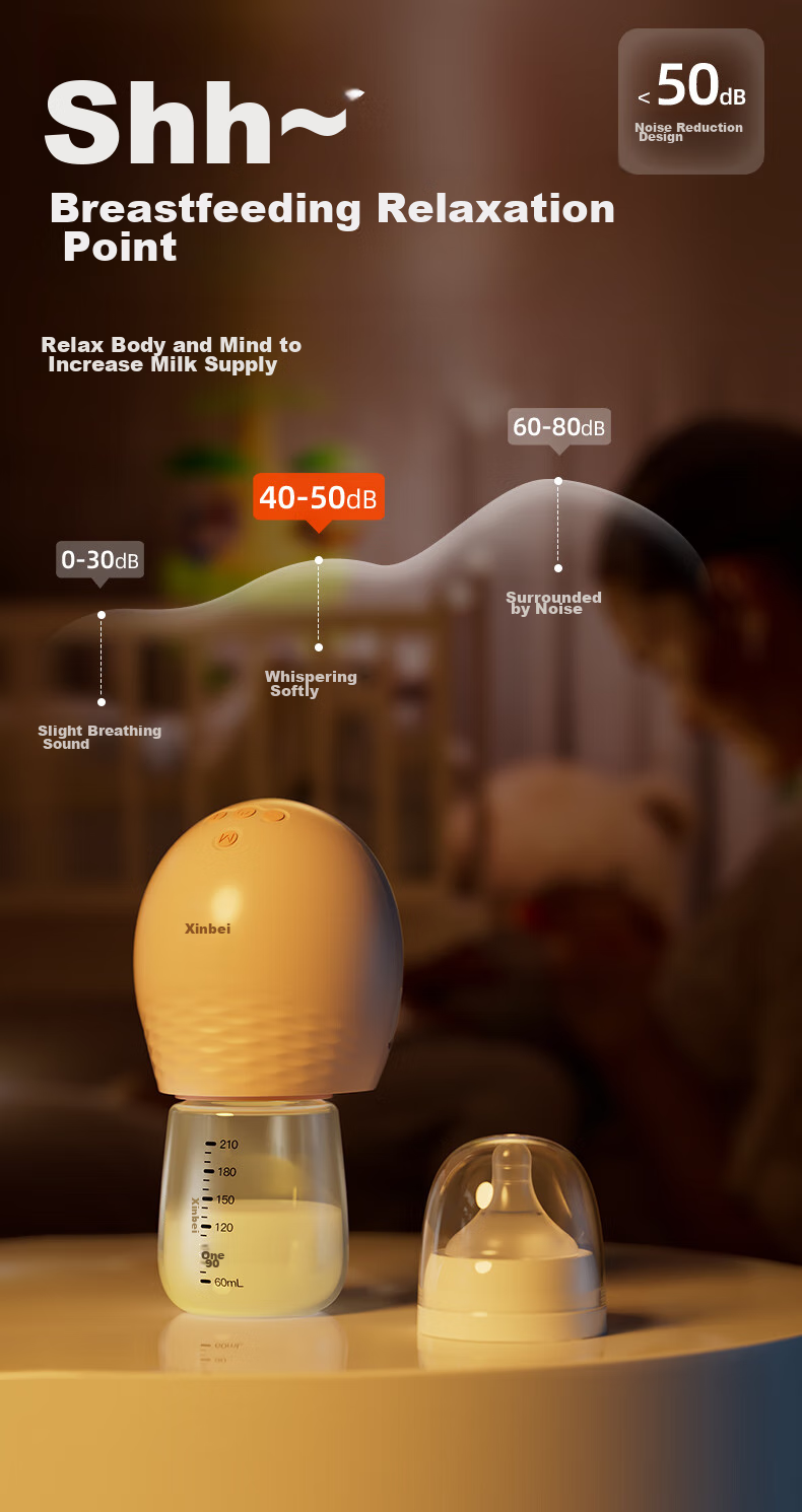 Xenbea Wearable Breast Pump with Bottle 8113-1 15
