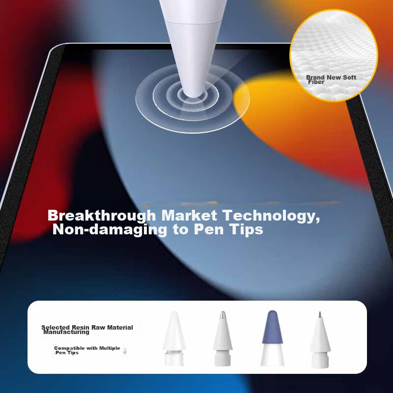 ESCASE Magnetic Paper Film for IPad 9/8/7, 10.2-Inch Apple Tablet Detachable Kent Film, Anti-Fingerprint, Shockproof Drawing Film [Reusable]