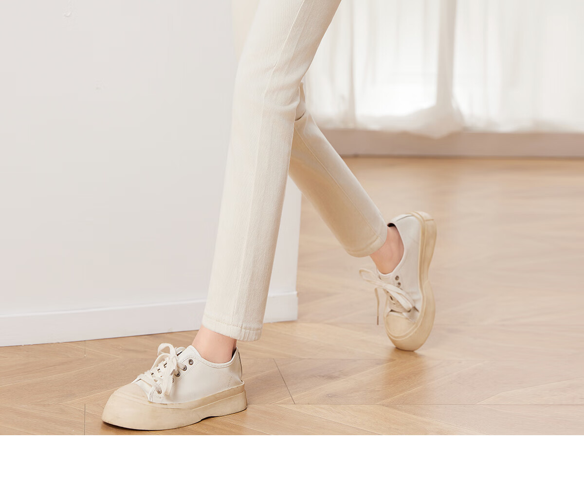 She Enjoy Women's High-Waist Draped Straight-Leg Jeans Fashion Slimming Cropped Pants T141N1101 2