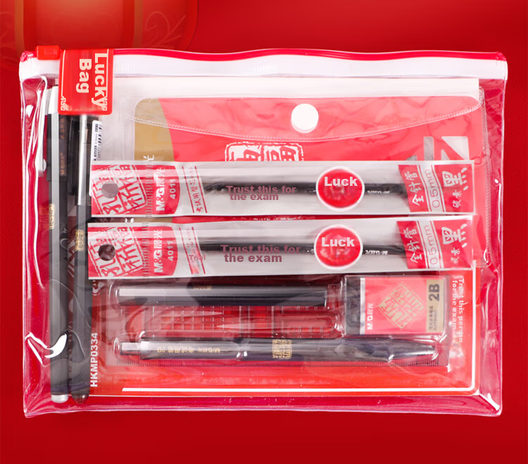 M&G Golden List Exam Set, College Entrance Exam Answer Sheet, Marking Card, 2B Pencil, Exam 13-Piece Set HKGP0462 6