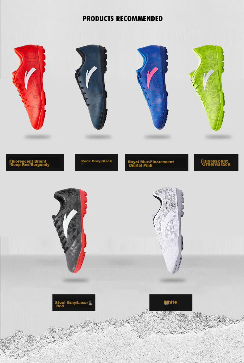 Anta PoZhen LITE Multi-Surface Professional Football Shoes Men's Summer New Training Sports Shoes 6