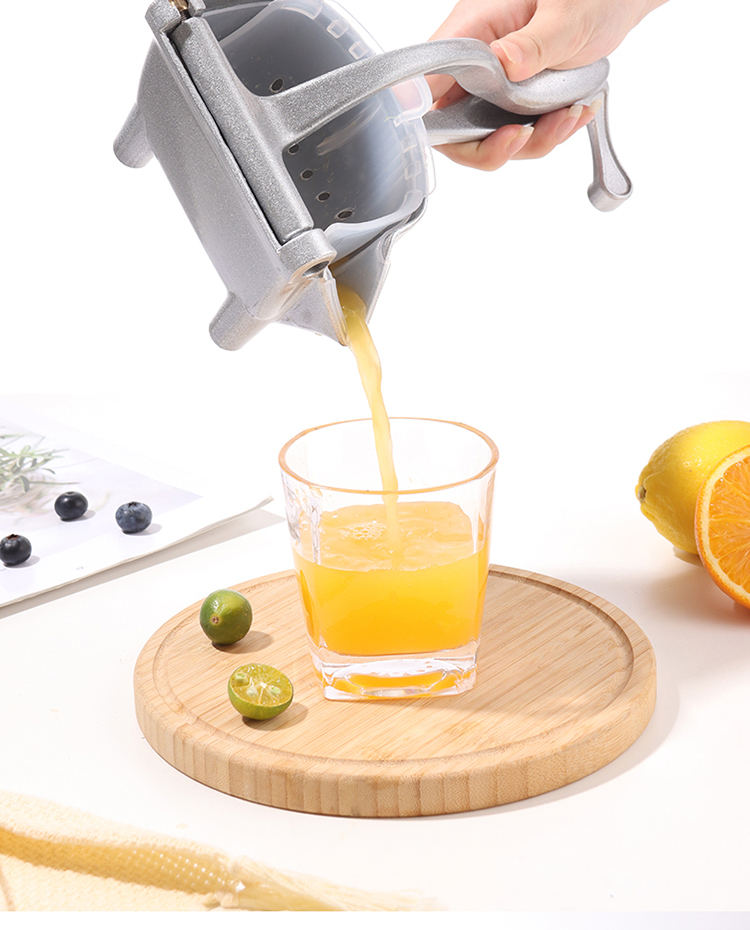 BJ Pomegranate Juicer Manual Squeezer Heavy-Duty Orange Juicer Hand-Pressed Lemon Detachable Fruit Press 3