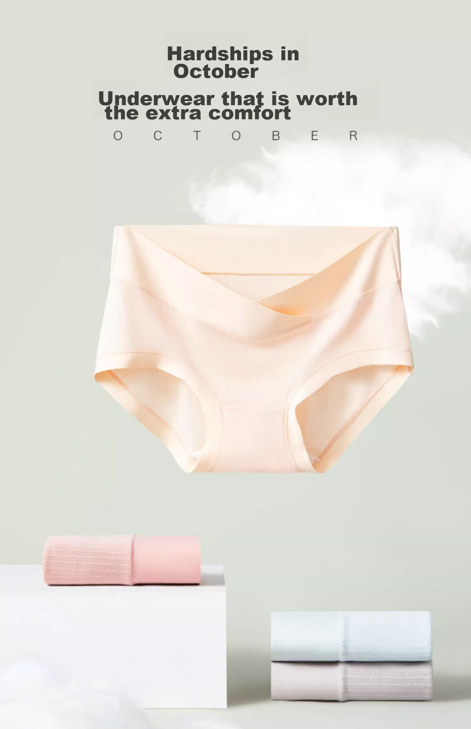 FENYE Maternity Underwear, Low-Rise Modal, for Late Pregnancy, Specialized Large Size Shorts, XXL 10