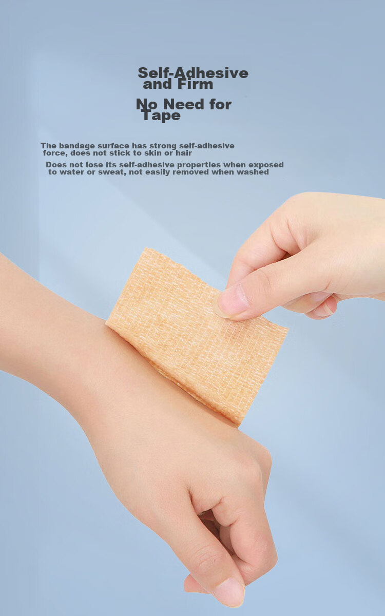 JD Original Muscle Tape, Sports Adhesive Bandage, Kinesiology Tape, White Elastic Bandage for Feet, Skin Film, 2.5cm*11m 5