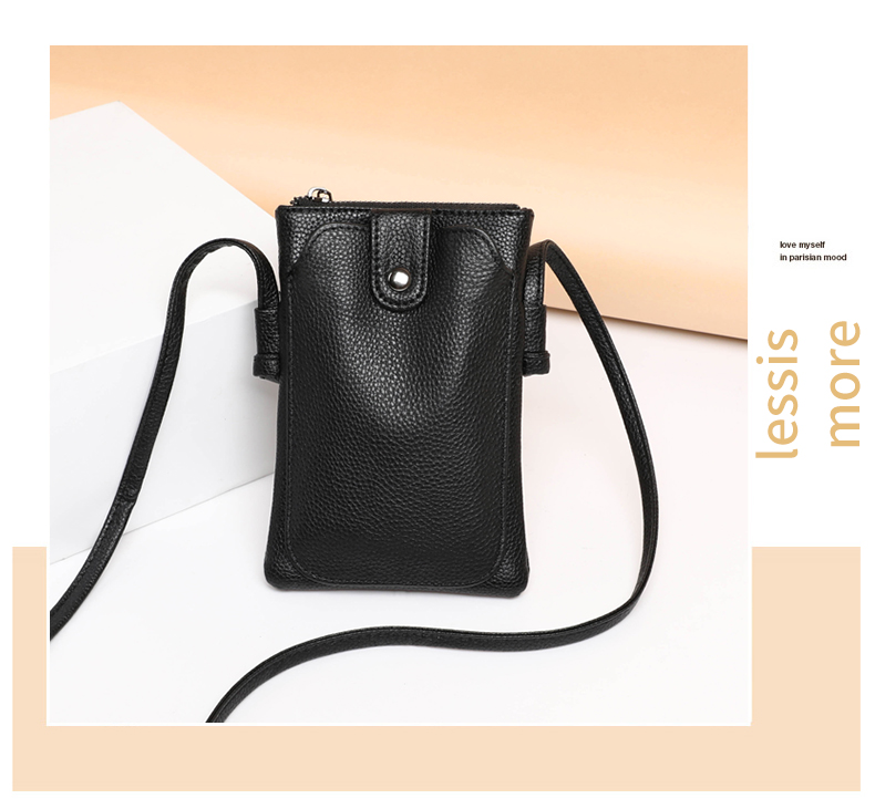 Viney Leather Handbag, Women's Bag, Niche Phone Purse, Stylish Shoulder Crossbody Bag, Practical Birthday And Mother's Day Gift for Mom 12