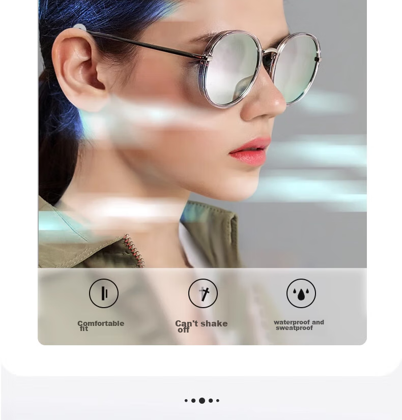 Boshide Glasses Anti-Slip, Eyeglass Anti-Slip Cover, Glasses Anti-Slip Fixing Device, Ear Tips - White, 10 Pairs 9