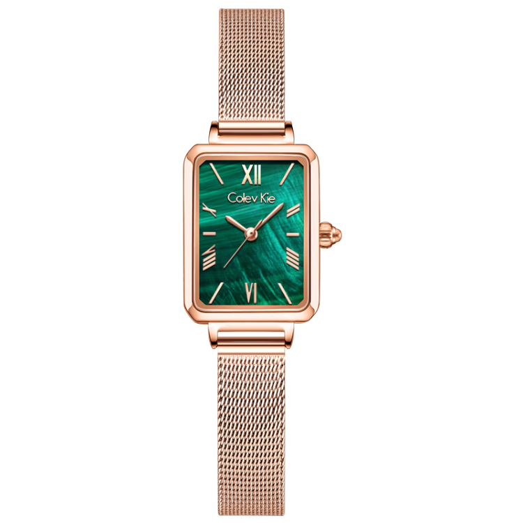 Colevkie Women's Watch, New Style for Ladies, Small Green Dial Brand, Top Ten Light Luxury Niche High-End Feel, Birthday Gift