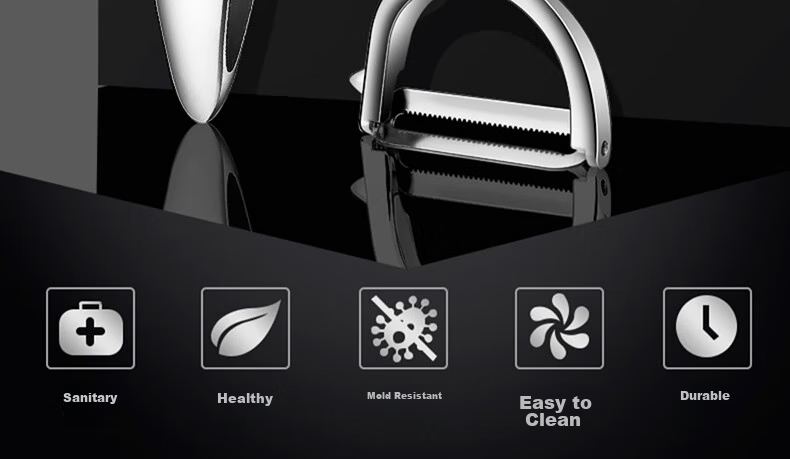 Yagao Peeler, Stainless Steel Peeling Knife, Fruit Slicer, Vegetable And Fruit Peeling Tool YG-C173 3