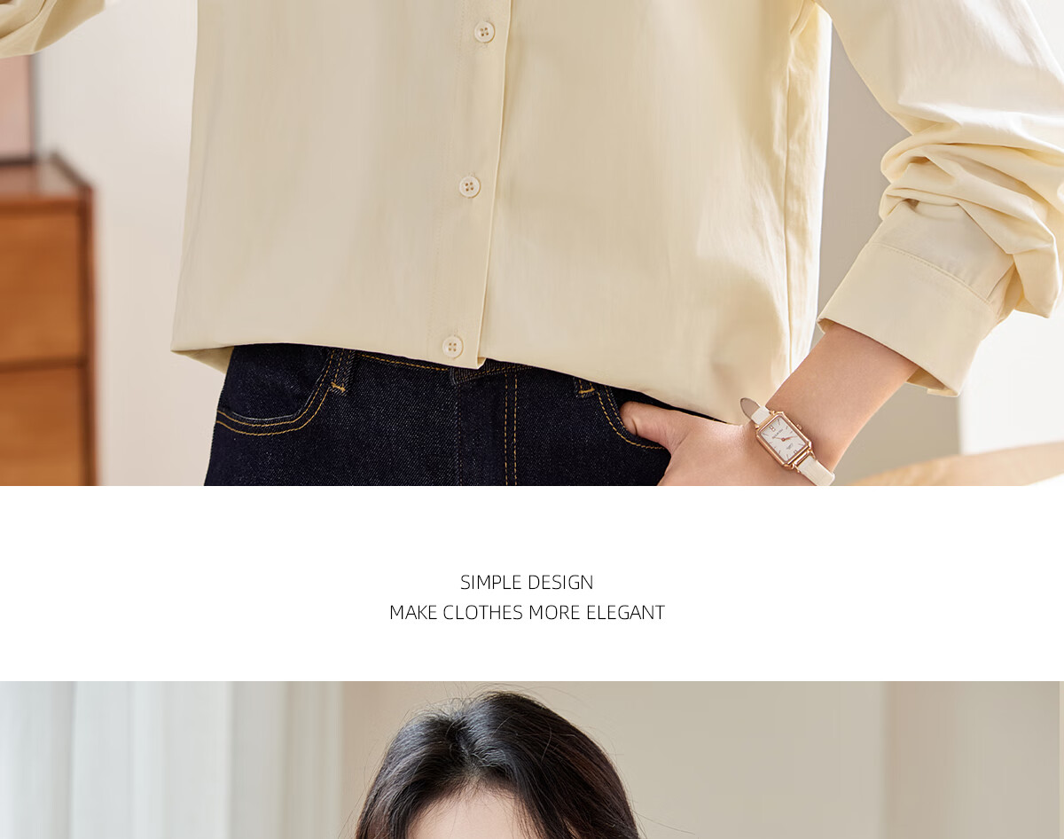 PinCai Women's Long Sleeve Shirt Autumn Winter Thickened Office Wear Versatile Blouse P144C6003 31