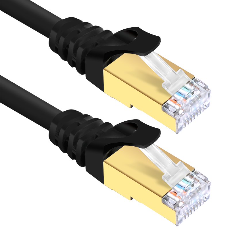CNCOB Category 7 Ethernet Cable Toolless RJ45 Connector, Engineering Grade CAT7 10 Gigabit Network Toolless RJ45 Connector, 1 Piece, CN-8002