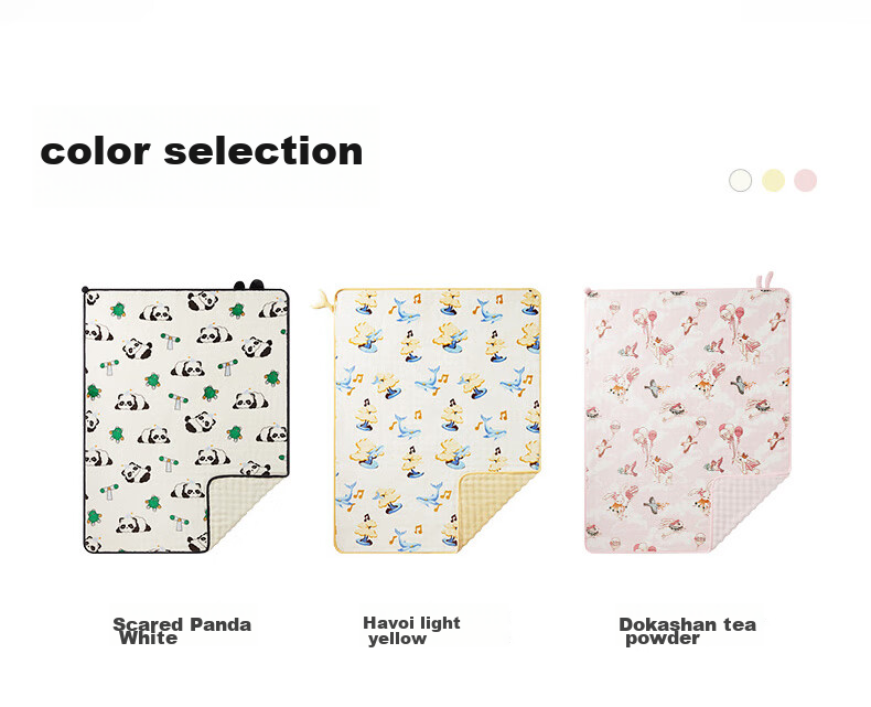 Babycare Baby Blanket, Double-Layer Antibacterial Fleece Blanket for Kindergarten, Nap Blanket for All Seasons, Little Dog Design, High And Wide, 110*140cm 15