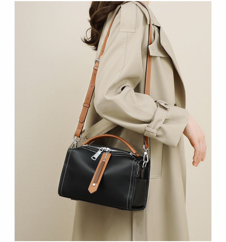 Viney Leather Handbag for Women, Large Capacity Pillow Bag, Light Luxury Crossbody Shoulder Bag, Practical Birthday And Mother's Day Gift for Mom 8