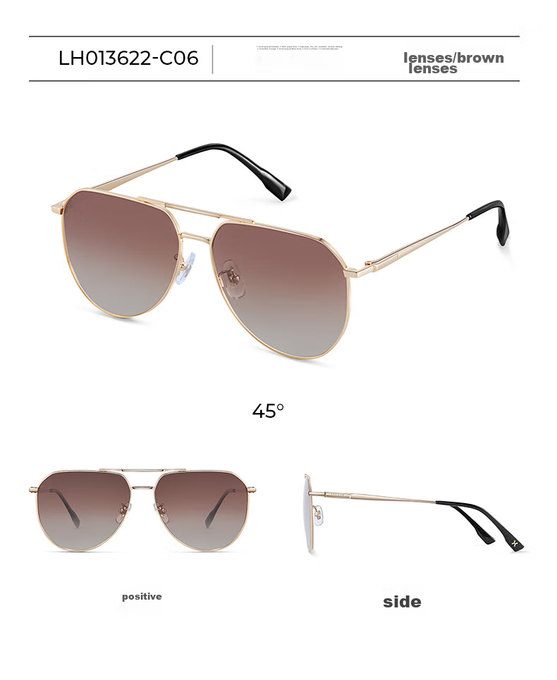 LOHO Polarized Sunglasses for Men And Women, Driving-Specific Aviator Sunglasses, Fishing UV Protection New Model 22