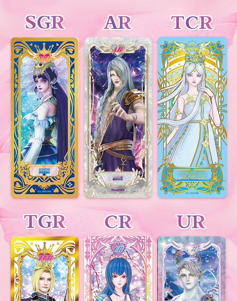 [Lowest Price Online] Kayou Yeloli Card Spirit Pack, Yeloli Card Pack, MR Card Princess Stationery Accessories, Postcards, Greeting Cards Gift, 1 Box of 30 Packs 17