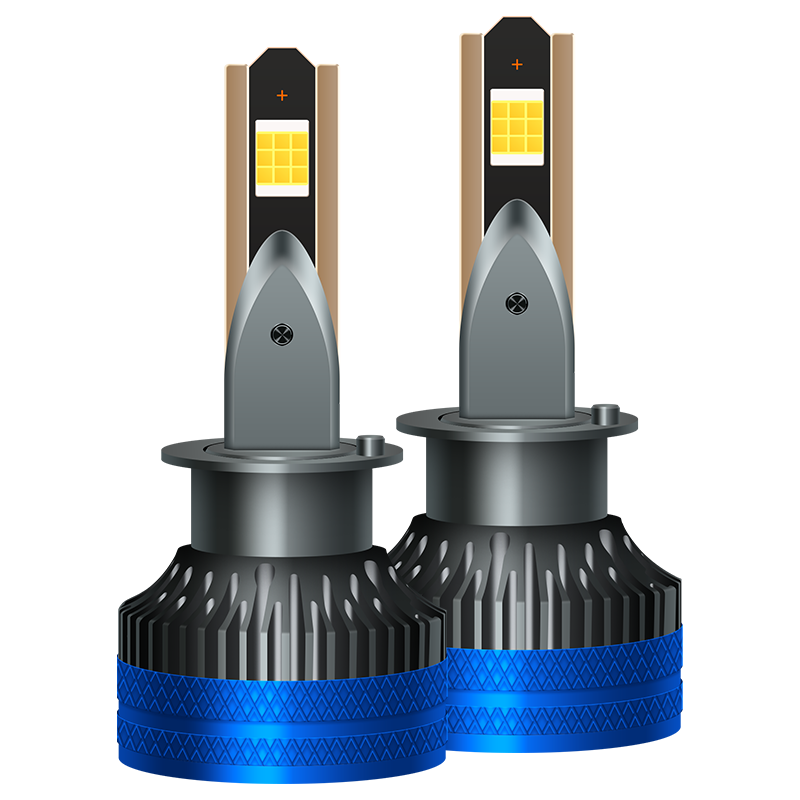 Cnlight 110W Car LED Headlight Bulb Modification, Laser Car Light, Super Bright High Beam And Low Beam H1 [2-Pack]