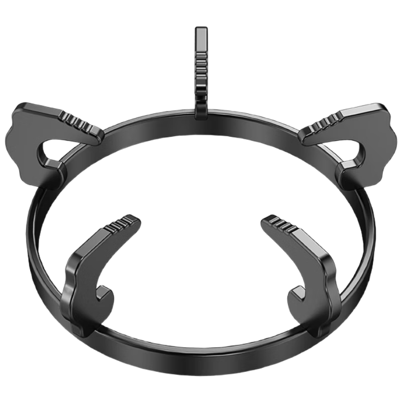 Beishi Embedded Desktop Gas Stove Bracket Non-Slip Stove Rack Milk Pot Holder Pot Rack Stove Base Support Accessory 195MM Diameter