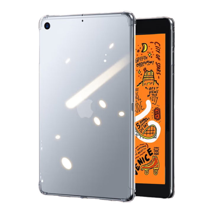 BIAZE Compatible with 2021 IPad 10.2 Protective Case, Apple Tablet 9/8/7 Generation 10.2-Inch Slim Shockproof Transparent Silicone Soft Shell PB181
