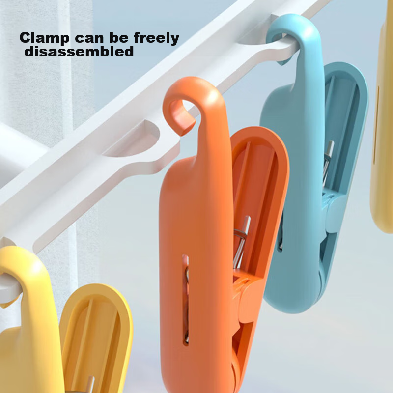 Yagao 26 Clip Foldable Drying Rack, Multi-Clip Dormitory Sock And Underwear Hanger