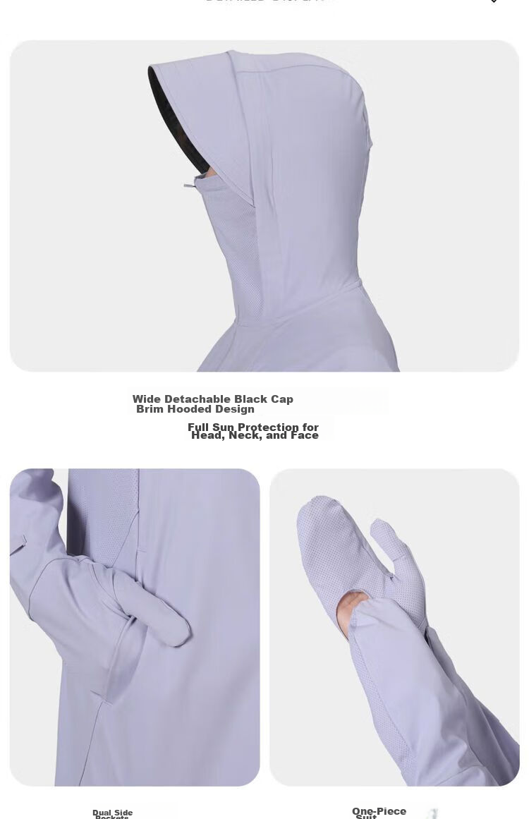 CAMEL Cool-Feeling Breathable Sun Protection Clothing for Women, Comfortable UV-Resistant Skin Coat [Panda Collaboration] A24BZ00175 L 25