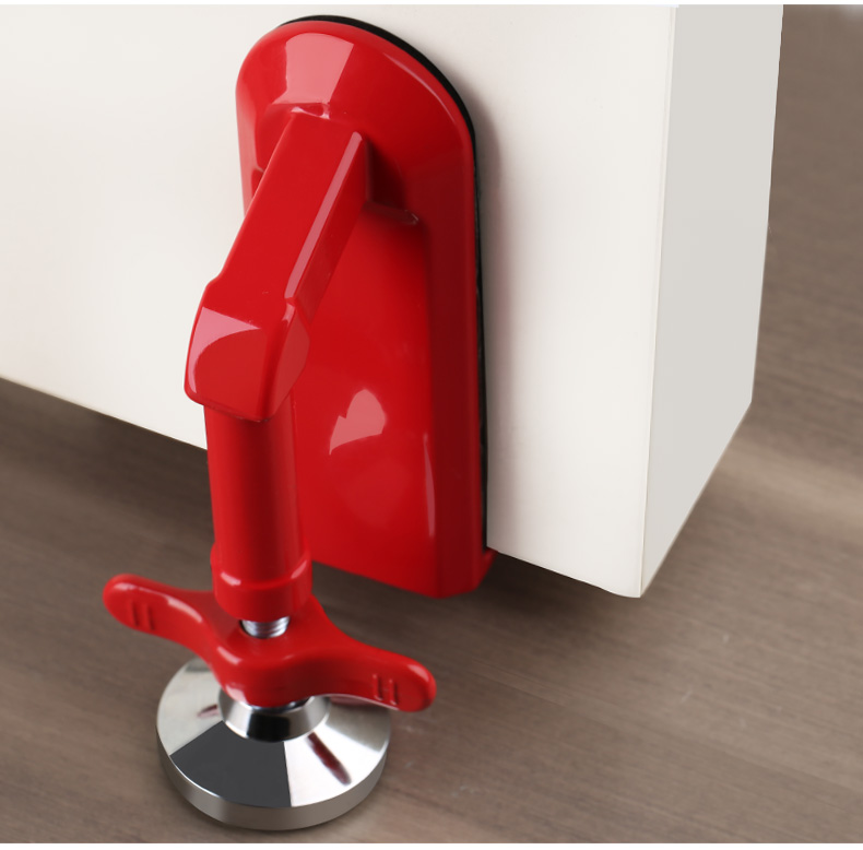 Etravel Door Stopper Travel Strong Door Blocker Card Door Opener for Women's Self-Defense Anti-Theft Essential Device Hotel Guesthouse Home Portable Safety Lock Door Stopper China Red 16