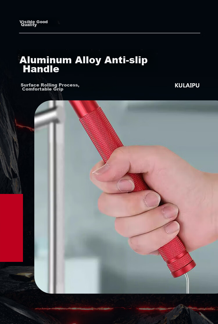 Kulaipu Fire Safety Hammer, Window Breaker, Emergency Rescue Multi-Functional Escape Hammer, Car-Mounted Life-Saving Hammer with Bracket, KLP-84 4