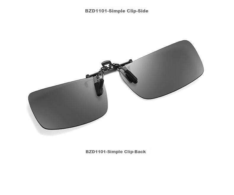 LESCA LUNETIER Clip-On Sunglasses for Nearsightedness, Polarized Photochromic Sunglasses for Men And Women, Driving-Specific Fishing Day And Night Dual-Use Lenses 12