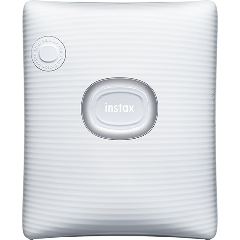 INSTAX Fuji INSTAX SQUARE Link Instant Camera, Smartphone Photo Printer, Mountain White, for Students And Home Use