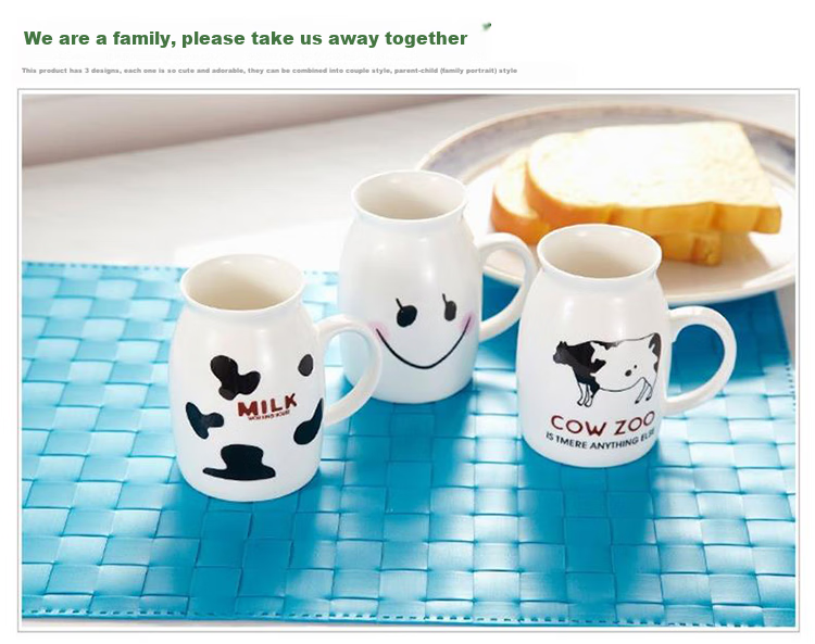 Beisesi Mug, Creative Gift, Ceramic Cup, Cloud-Shaped Milk Cup, Breakfast And Drinking Cup for Men And Women Students 6
