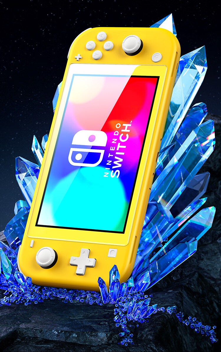 UGREEN High-Definition Tempered Glass Screen Protector for Switch Lite, Universal Nintendo Game Console Screen Protector, Shatterproof, Anti-Fingerprint, Wear-Resistant, Scratch-Resistant, Protective Accessory for NS 3