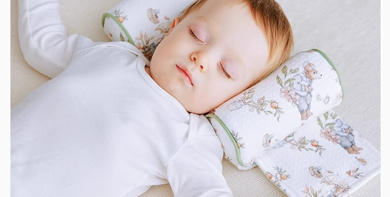BUBBLE TREE [0-2 Years Old Anti-Flat Head Shaping Pillow] Newborn Infant Shaping Pillow, Children's Baby Head Correction Pillow 47