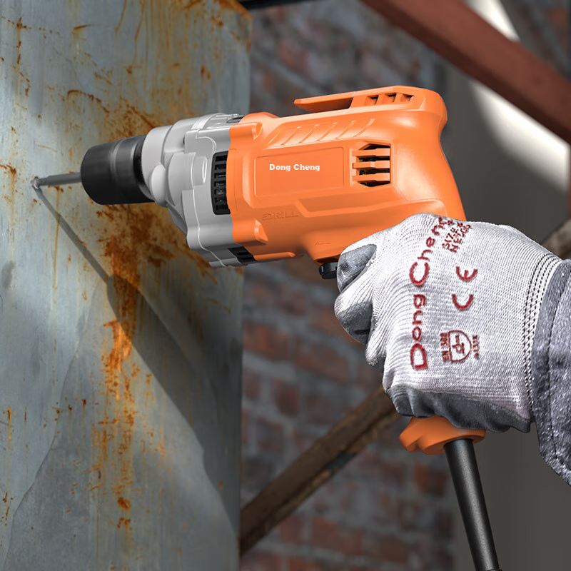 Dongcheng Electric Drill DJZ550-10K, Forward And Reverse Rotation, Adjustable Speed, Multifunctional Household Electric Drill, Power Tool