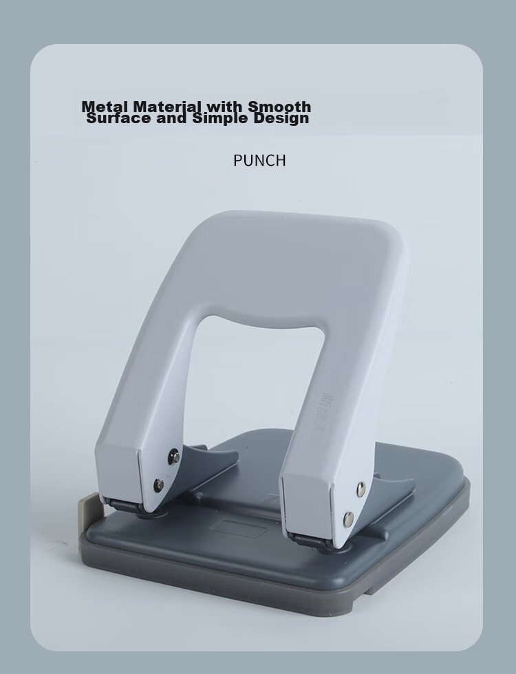 TANGO Office Hole Puncher Can Punch up to 35 Pages with Two Holes, Φ6mm Hole Puncher Binding Machine with Ruler, Office Stationery Supplies 3