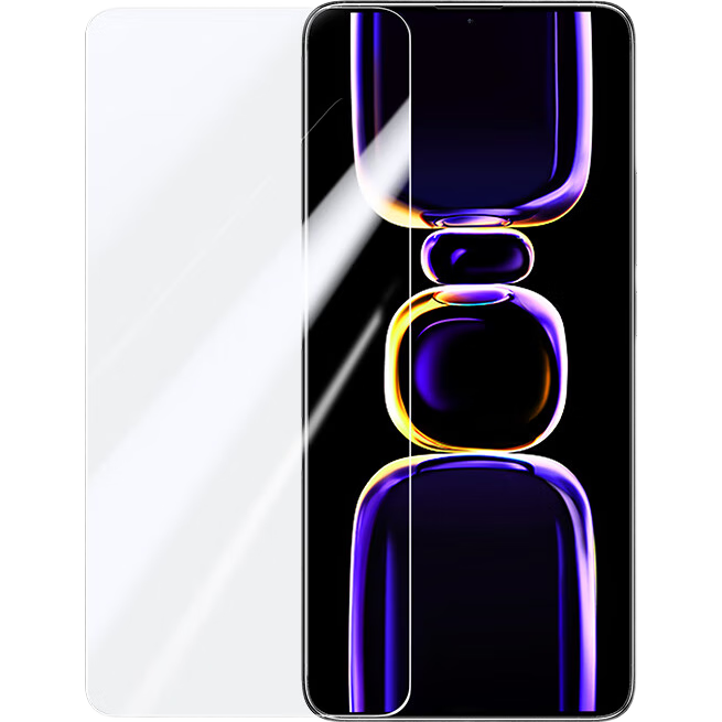 UGREEN Tempered Glass Screen Protector for Redmi K60, Compatible with K60 Pro, Full Coverage High Definition Anti-Fingerprint Anti-Drop Ultra-Thin Protective Film - 2 Pieces Deluxe Set