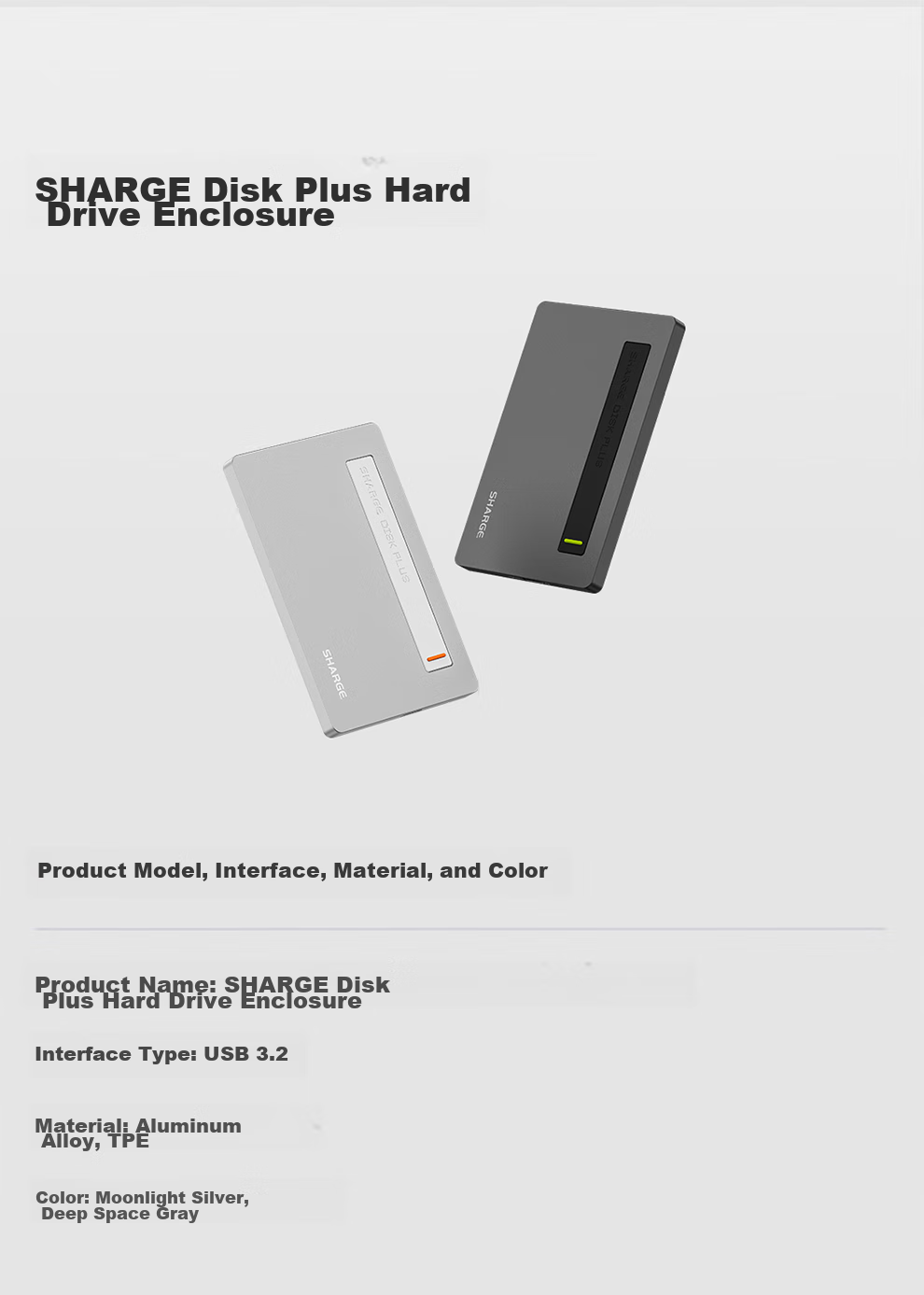 SHARGE Magnetic Hard Drive Enclosure with Bend Cable, USB-C to USB-C Data Transfer, Compatible with Apple IPhone 16, Mobile Phones And Mac Computers 19