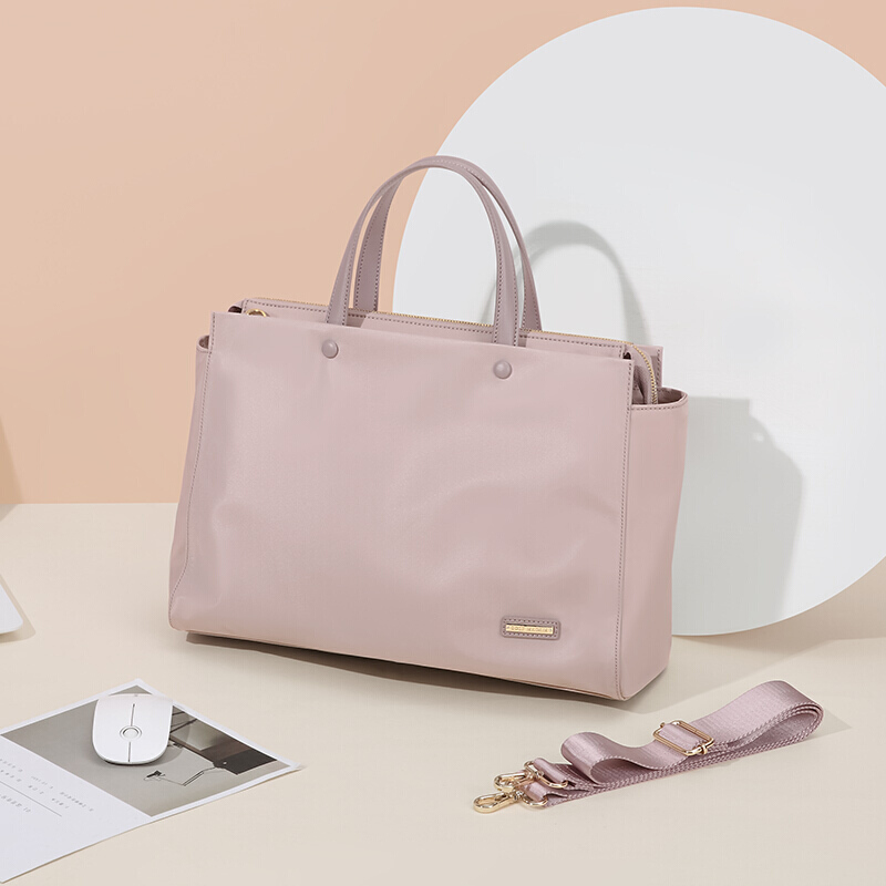 GOLF Laptop Bag for Women, 14-Inch Notebook Handbag, Huawei Apple Shoulder Crossbody Business Travel Briefcase