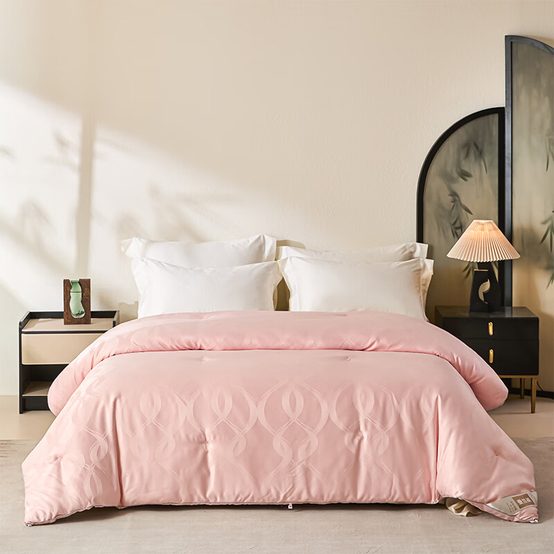 Hengyuanxiang 100% Natural Wild Silk Parent-Child Comforter, Antibacterial Two-In Duvet, Quilt Insert 2x2.3m Approximately 8.8 Ji